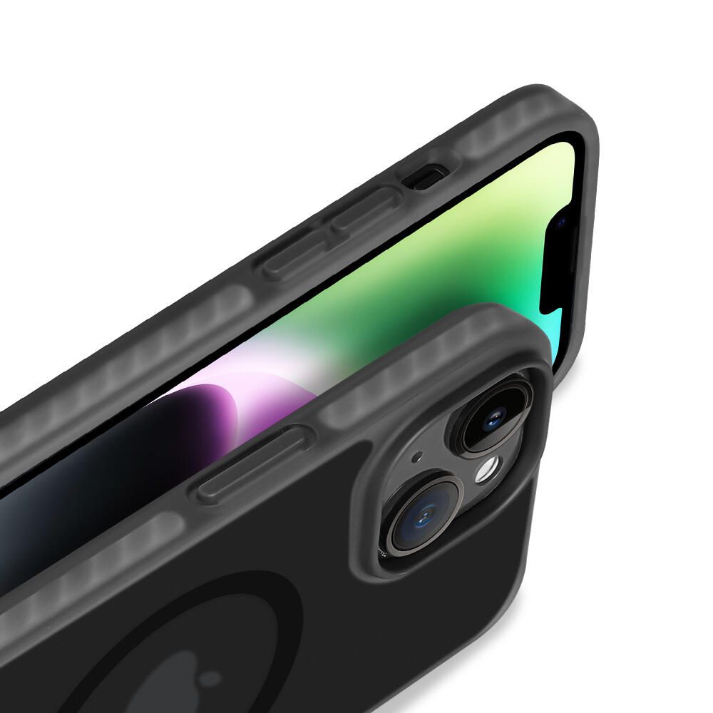 Nevox StyleShell Invisio für das iPhone 15 mit MagSafe - Schwarz Nevox StyleShell Invisio für das iPhone 15 mit MagSafe - Schwarz